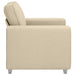 Sofa Stoel Crème 100 cm Stof