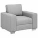 Bank Wolkengrijs 100 x 80 x 82 cm Stof