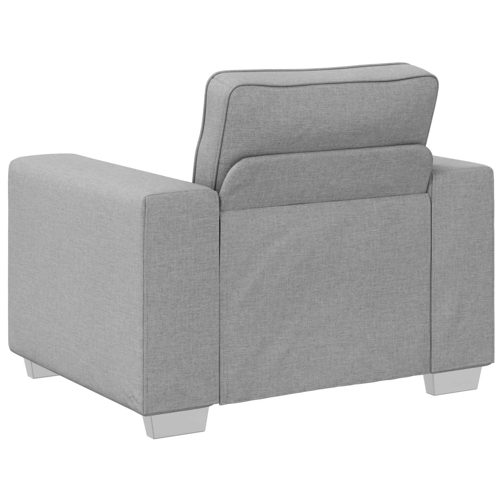 Bank Wolkengrijs 100 x 80 x 82 cm Stof