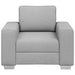 Bank Wolkengrijs 100 x 80 x 82 cm Stof