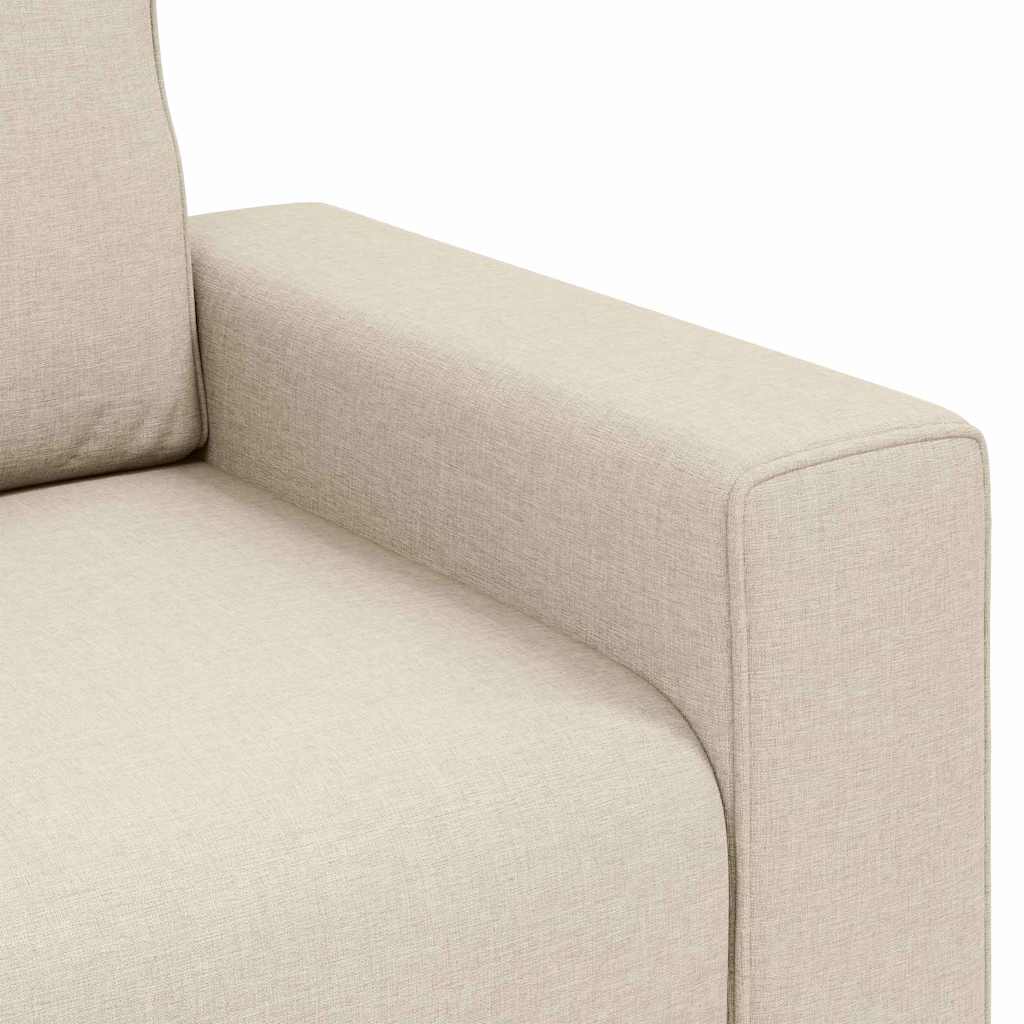 Sofa Stoel Beige 100 cm Linnen-mix stof