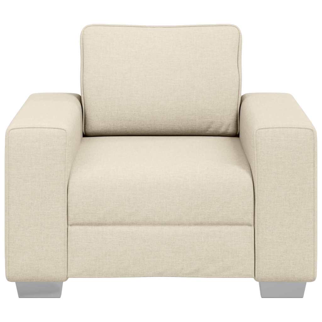 Sofa Stoel Beige 100 cm Linnen-mix stof