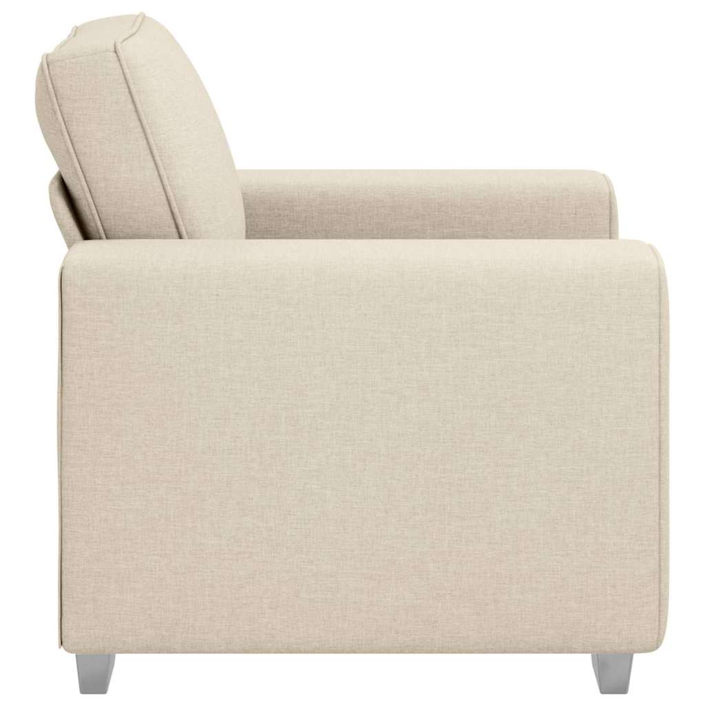 Sofa Stoel Beige 100 cm Linnen-mix stof
