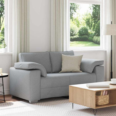 Loveseat Lichtgrijs 160 cm Stof