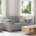 Loveseat Lichtgrijs 160 cm Stof