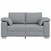 Loveseat Lichtgrijs 160 cm Stof