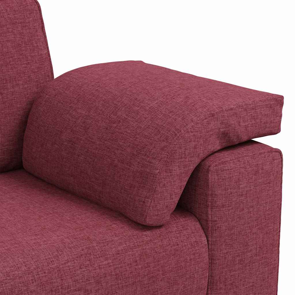 Loveseat Wijnrood 160 cm Stof