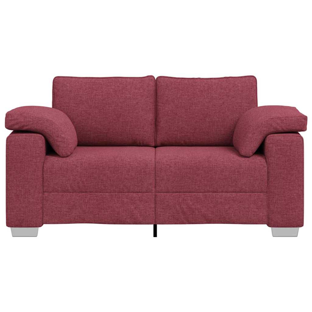 Loveseat Wijnrood 160 cm Stof