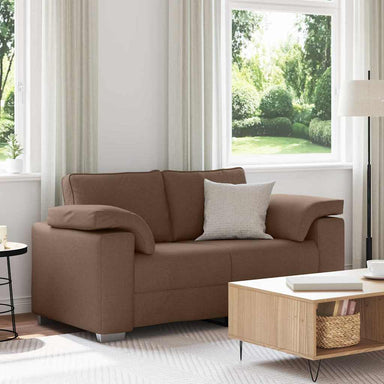 Loveseat Bruin 160 cm Stof