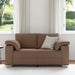 Loveseat Bruin 160 cm Stof