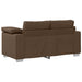 Loveseat Bruin 160 cm Stof