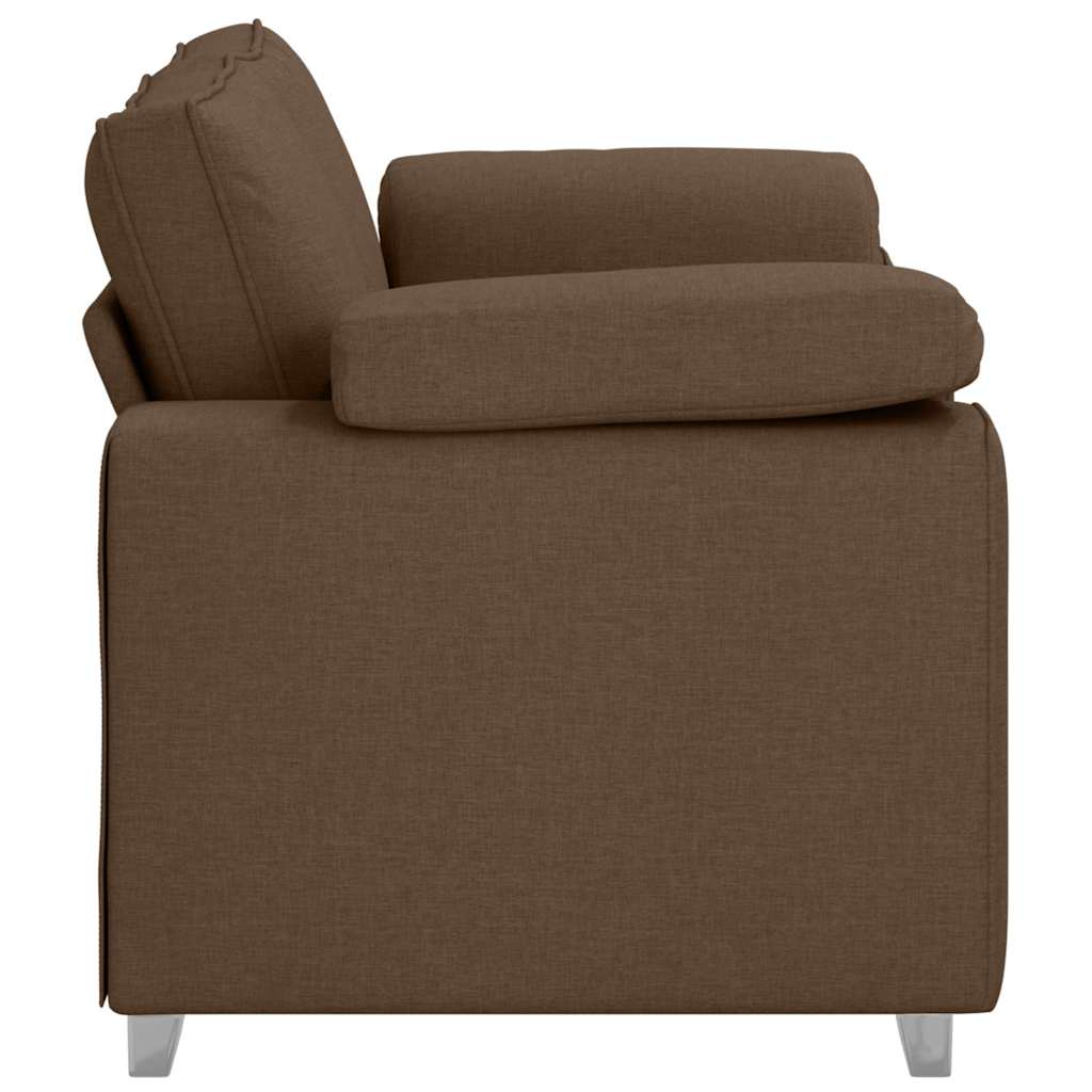 Loveseat Bruin 160 cm Stof