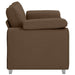 Loveseat Bruin 160 cm Stof