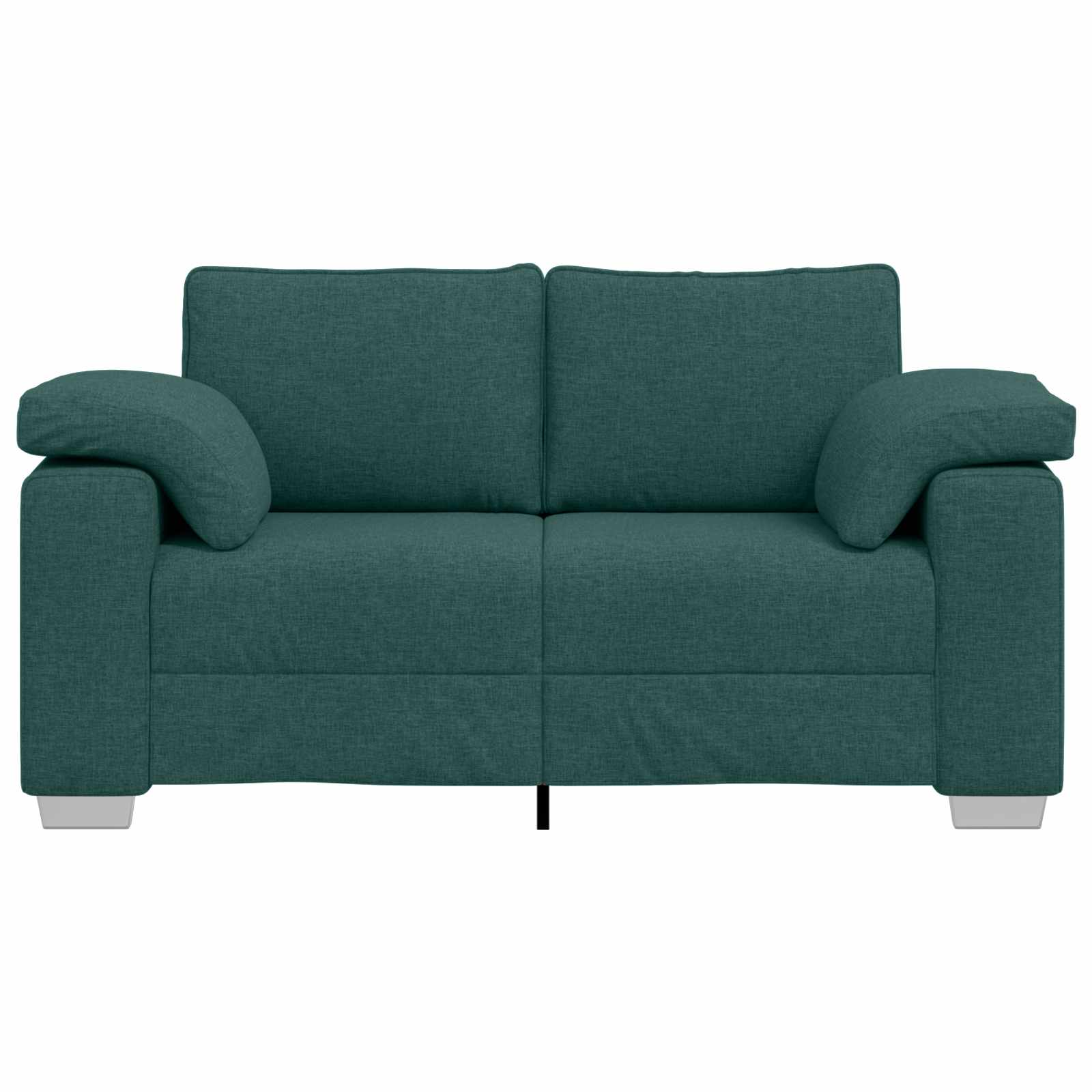 Loveseat Donkergroen 160 cm Stof