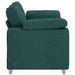 Loveseat Donkergroen 160 cm Stof