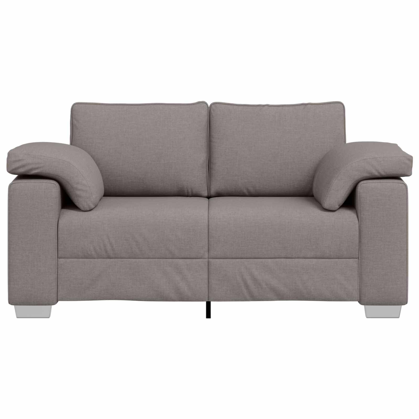 Loveseat Taupe 160 cm Stof