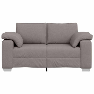 Loveseat Taupe 160 cm Stof
