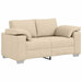 Loveseat Crème 160 cm Stof