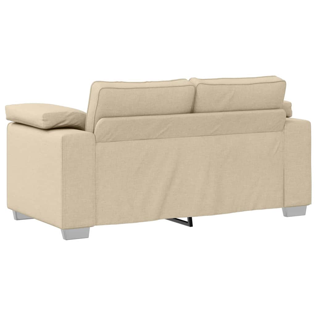 Loveseat Crème 160 cm Stof