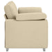 Loveseat Crème 160 cm Stof
