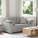 Loveseat Wolkengrijs 160 cm Stof