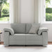 Loveseat Wolkengrijs 160 cm Stof
