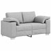Loveseat Wolkengrijs 160 cm Stof