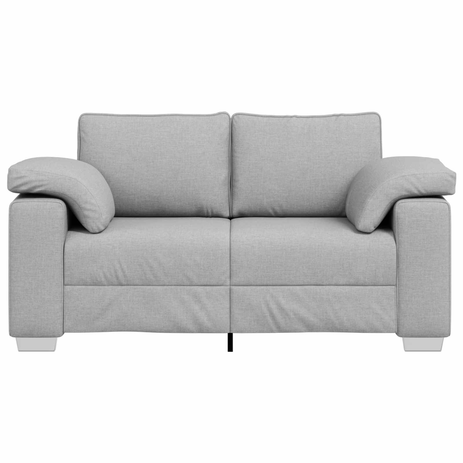 Loveseat Wolkengrijs 160 cm Stof