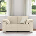 2-Zits Sofa Beige 160 cm Linnen-mix stof