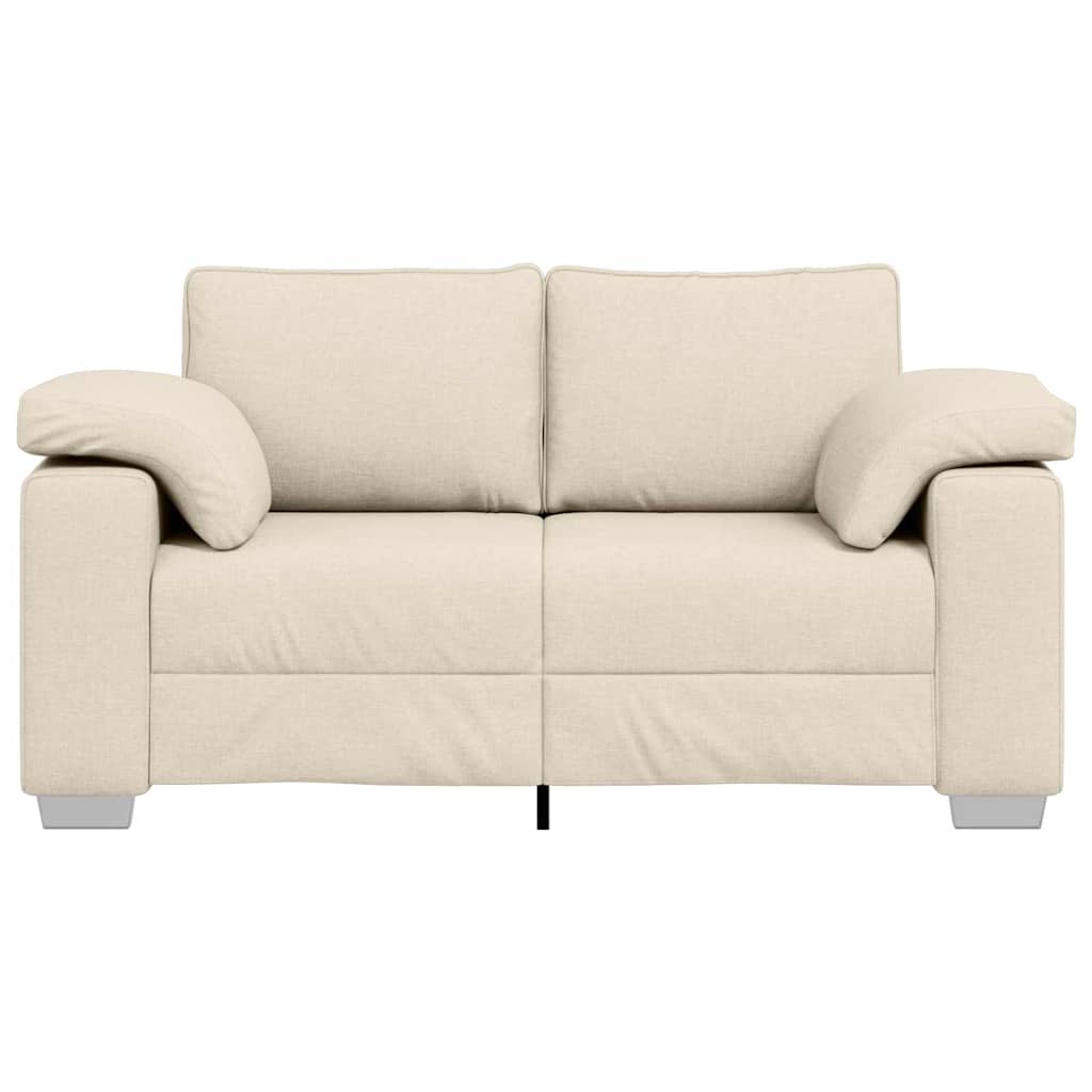 2-Zits Sofa Beige 160 cm Linnen-mix stof