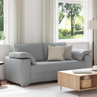 Loveseat Lichtgrijs 180 cm Stof