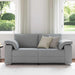 Loveseat Lichtgrijs 180 cm Stof