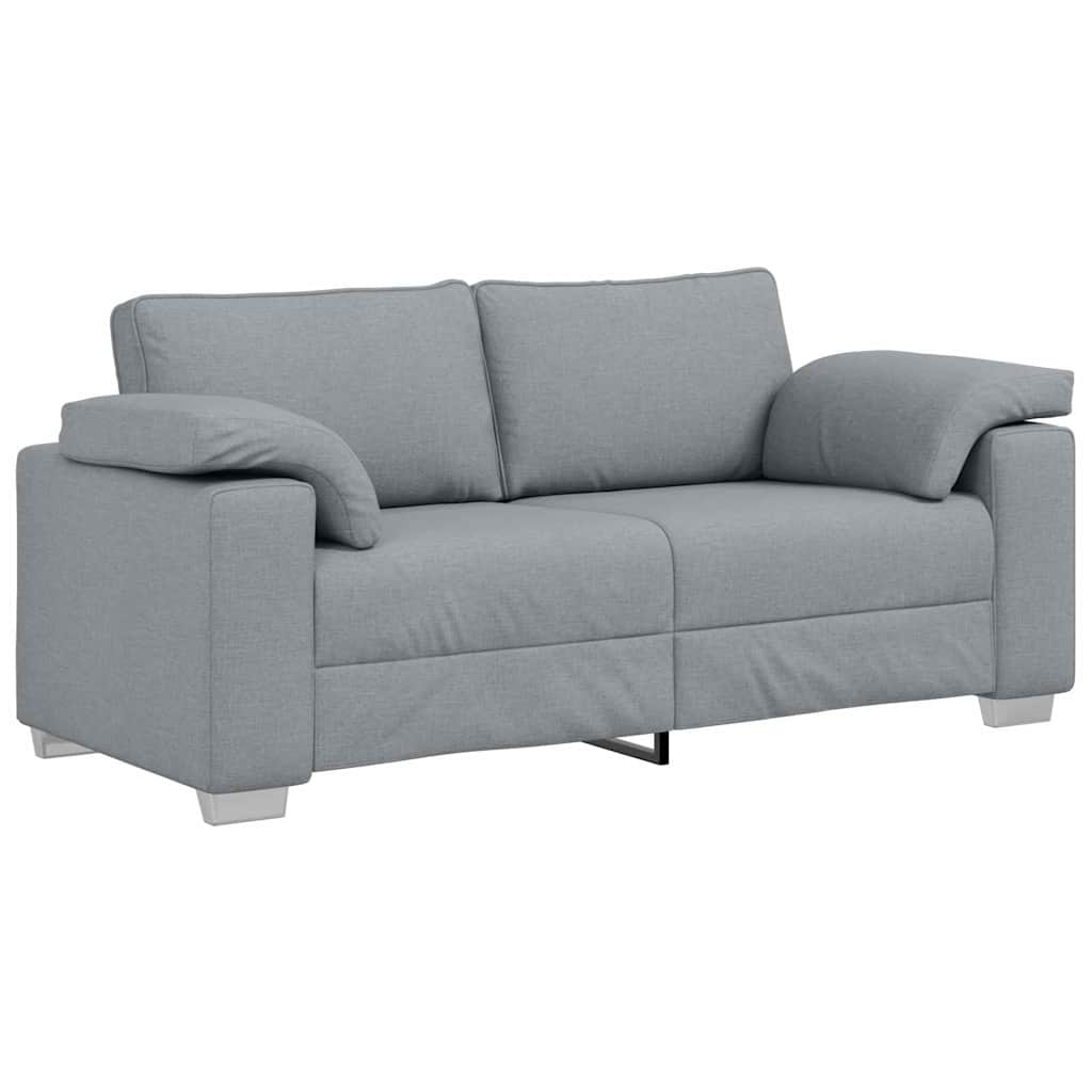Loveseat Lichtgrijs 180 cm Stof