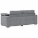 Loveseat Lichtgrijs 180 cm Stof