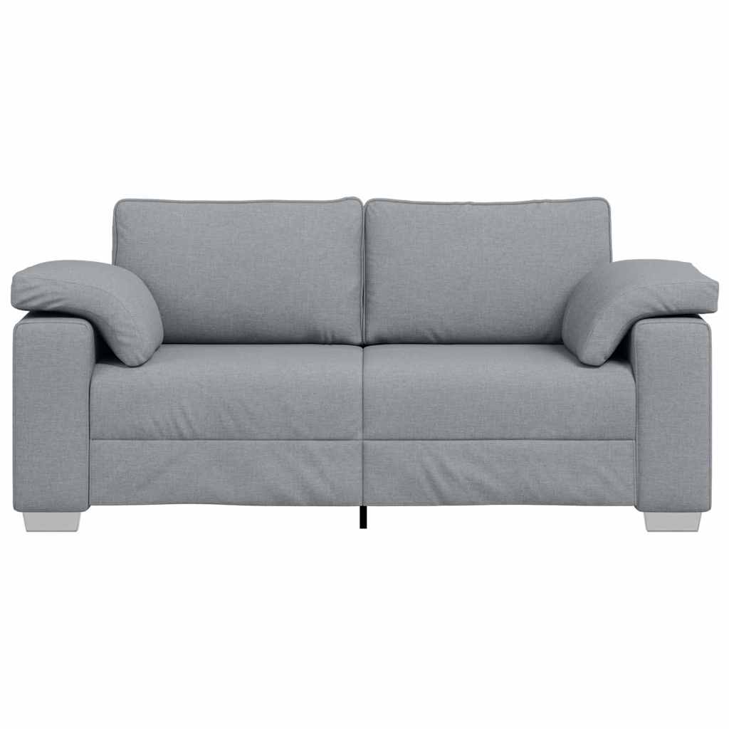 Loveseat Lichtgrijs 180 cm Stof