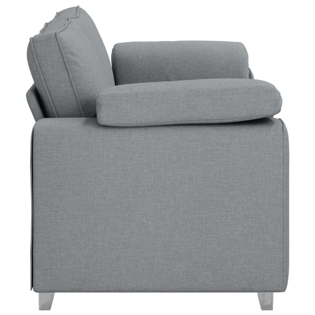 Loveseat Lichtgrijs 180 cm Stof