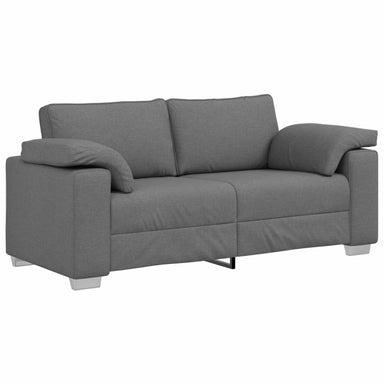Loveseat Donkergrijs 180 cm Stof