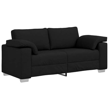 Loveseat Zwart 180 cm Stof