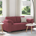 Loveseat Wijnrood 180 cm Stof