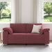Loveseat Wijnrood 180 cm Stof