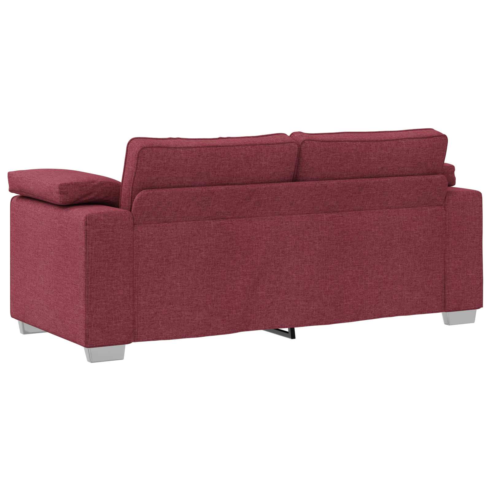 Loveseat Wijnrood 180 cm Stof