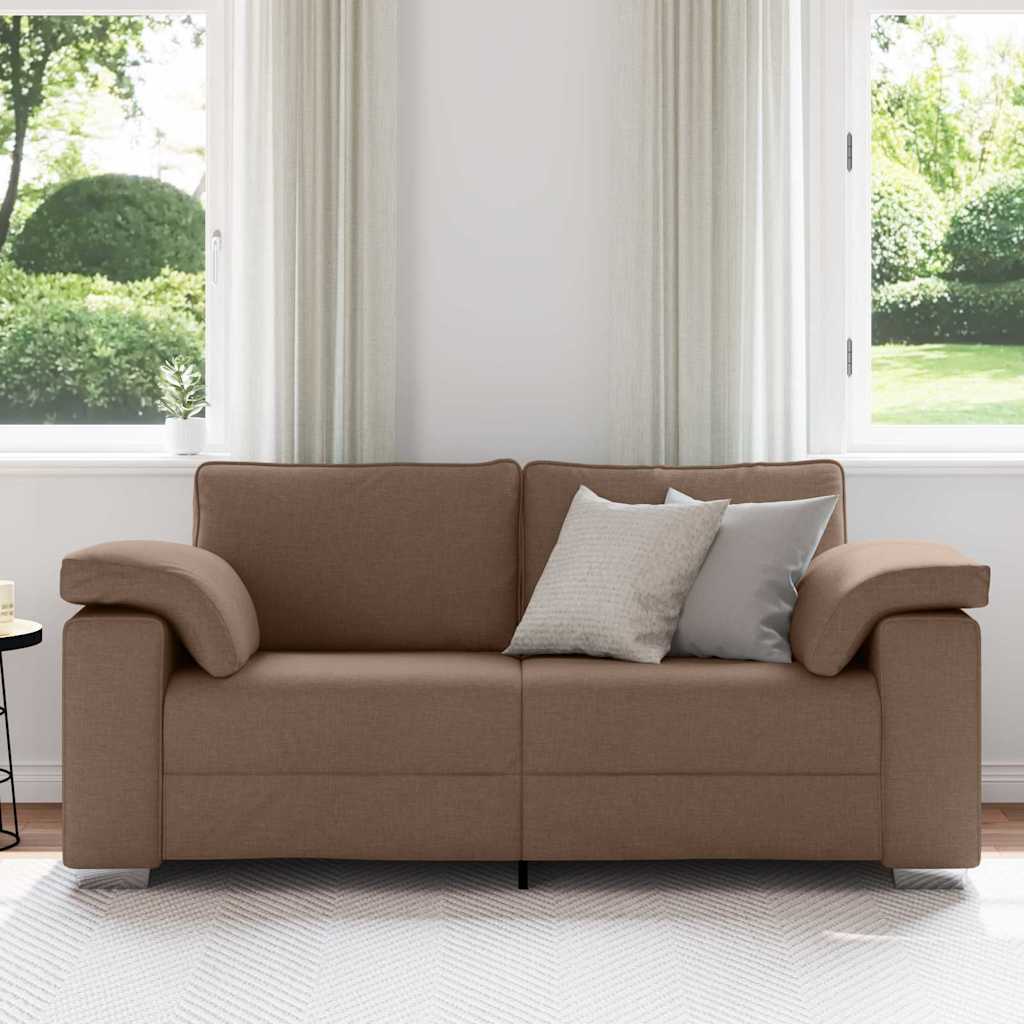 Loveseat Bruin 180 cm Stof
