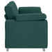 Loveseat Donkergroen 180 cm Stof