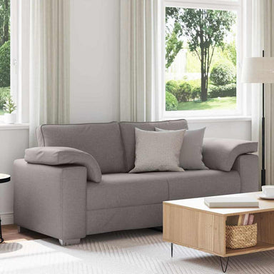 Loveseat Taupe 180 cm Stof