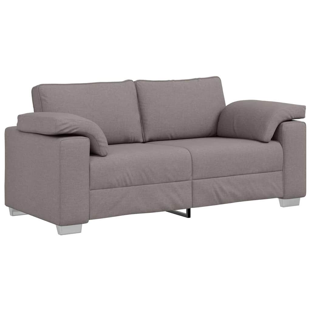 Loveseat Taupe 180 cm Stof