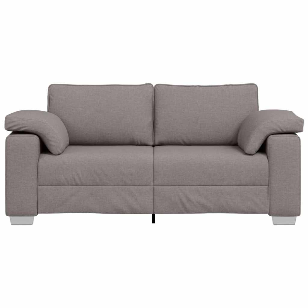 Loveseat Taupe 180 cm Stof