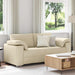 Loveseat Crème 180 cm Stof