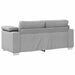Loveseat Wolkengrijs 180 cm Stof