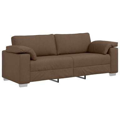 3-Zits Bank Bruin 220 cm Stof