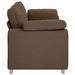 3-Zits Bank Bruin 220 cm Stof